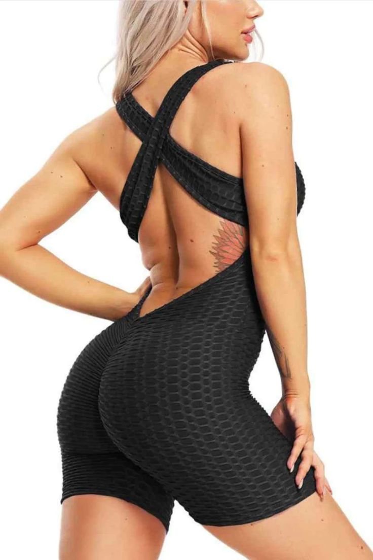 Women's Butt-Lift Unitard - Seamless Sportswear - A.A.Y FASHION – A.A.Y FASHION Stretch Backless Bodysuit For Loungewear, Stretch Athleisure Backless Jumpsuits And Rompers, Stretch Backless Jumpsuits And Rompers For Loungewear, Stretch Elastane Backless Jumpsuits And Rompers, Stretch Backless Jumpsuit For Loungewear, Backless Jumpsuits And Rompers With Built-in Bra And Stretch, Stretch Backless Bodysuit For Yoga, Backless Stretch Bodysuit For Yoga, Stretch Backless Jumpsuits And Rompers With Built-in Bra