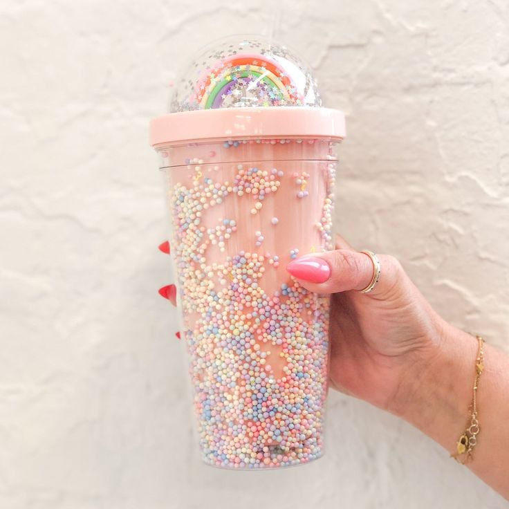 Rainbow Confetti Tumbler - Pink - Ellie and Piper Rainbow Confetti, Summer Birthday Party, Party Goods, Summer Birthday, On Beach, Beach Days, Birthday Party Supplies, Summer Party, Best Part Of Me