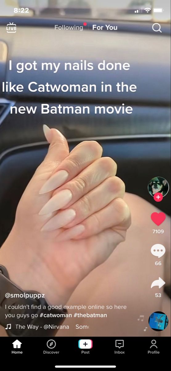 Selina Kyle Zoe Kravitz Nails, Cat Women Nails The Batman, Zoe Kravitz Catwoman Nails, Catwoman Nails Zoe Kravitz, Cat Woman Nails Zoe Kravitz, Cat Women Nails, Cat Woman Nails, Catwoman Nails, Pop Nails