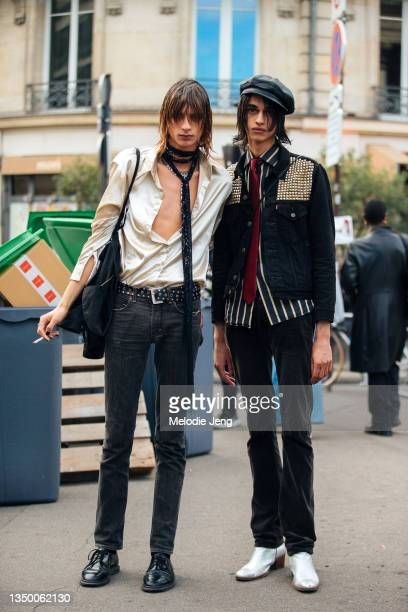 Glamrock Outfit, Glam Rock Outfit Men, Rock Outfits Men, Disco Outfit Men, Indie Rock Outfits, Glam Rock Outfits, Glam Rock Style, Indie Sleaze, Moda Paris