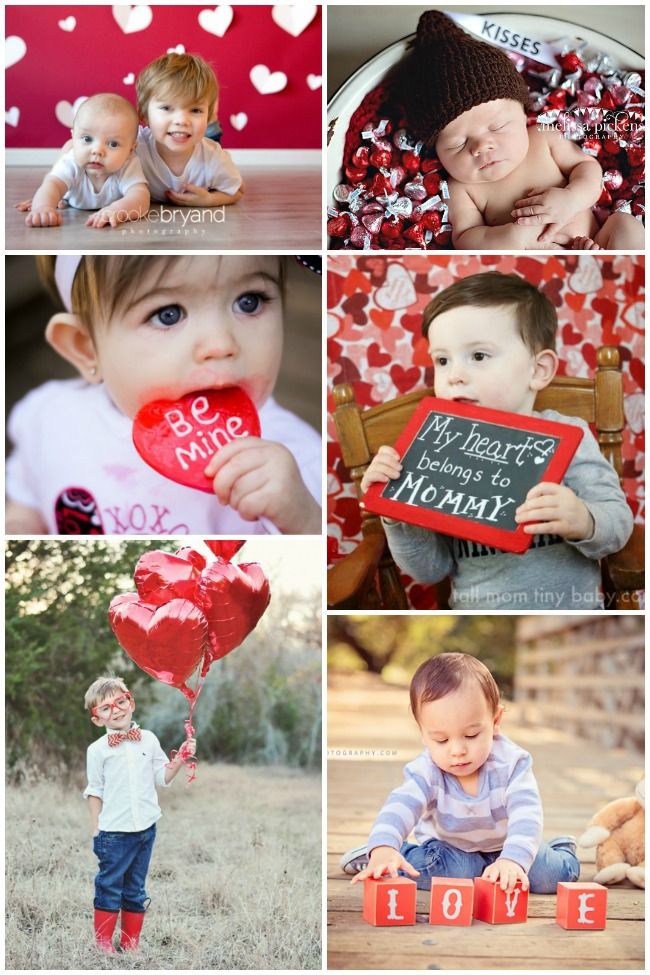 a collage of photos with hearts and the words love is in the air above them