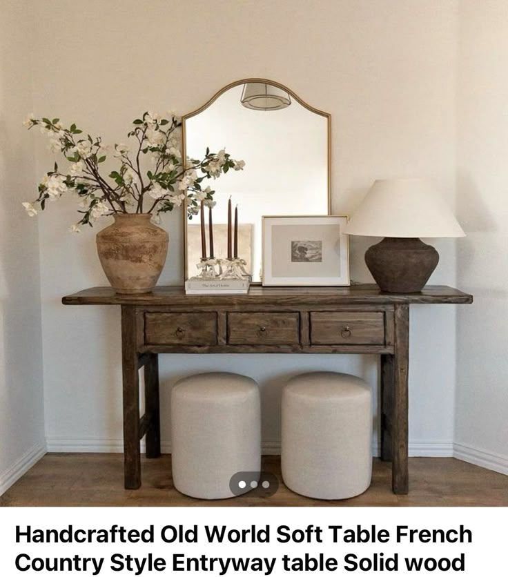 Amanda West, Console Table Styling, Table Styling, Entryway Table, Wood Console Table, Entry Table, Wood Console, Entry Way, House Inspo