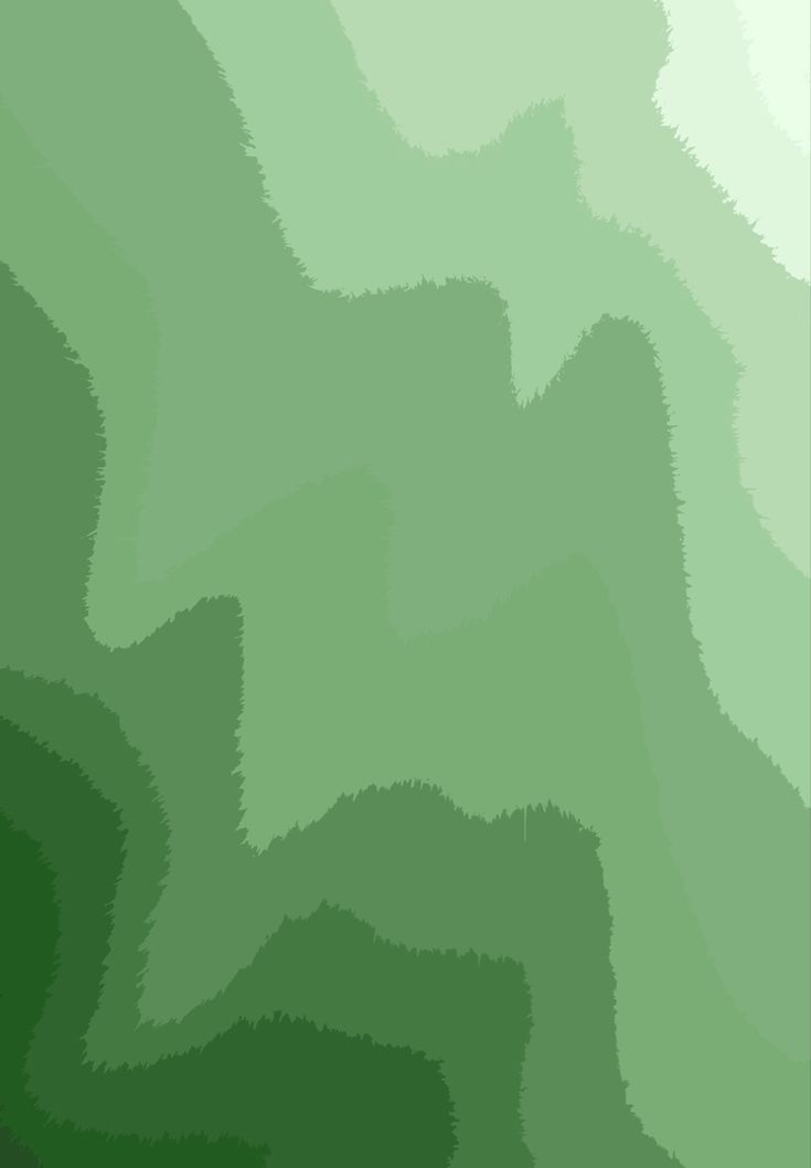 an abstract green background with lots of different shapes