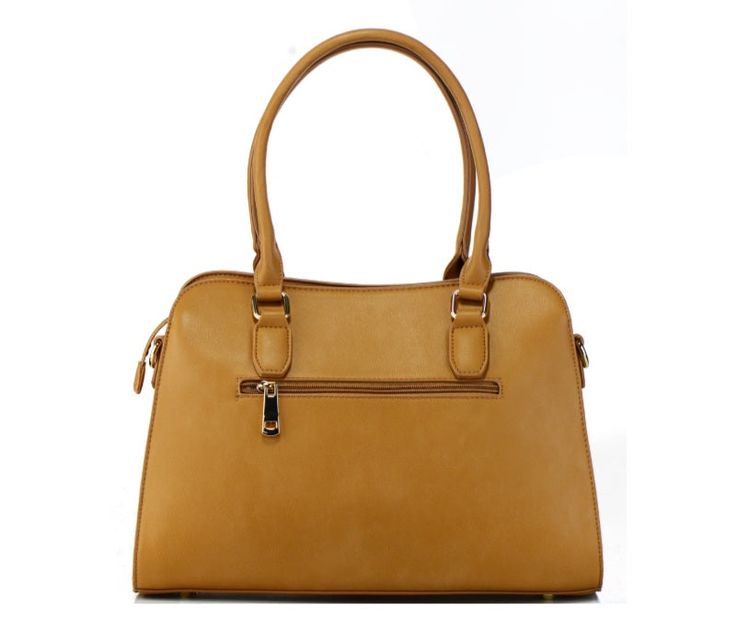 Medium size satchel handbag. Can be carried as a crossbody, on the shoulder or by hand! Perfect size versatile everyday handbag. Size: 14"L x 6"W x 10.5"H, 5.5"drop straps. Optional adjustable shoulder strap. Faux-leather material. Gold-tone hardware. Interior - zippered divider, 1 zipper pocket, and 2 slip pockets. Exterior - 1 rear zipper pocket. Closure - zipper. On-the-go Satchel Shoulder Bag, On-the-go Shoulder Satchel, Top Handle Satchel With Adjustable Strap For On-the-go, On-the-go Satchel With Adjustable Strap And Top Handle, On-the-go Satchel With Double Handle, Double Handle Satchel With Detachable Strap, Daily Use Canvas Satchel With Detachable Handle, Daily Double Handle Satchel With Detachable Strap, Office Hobo Bag With Detachable Strap Satchel Style