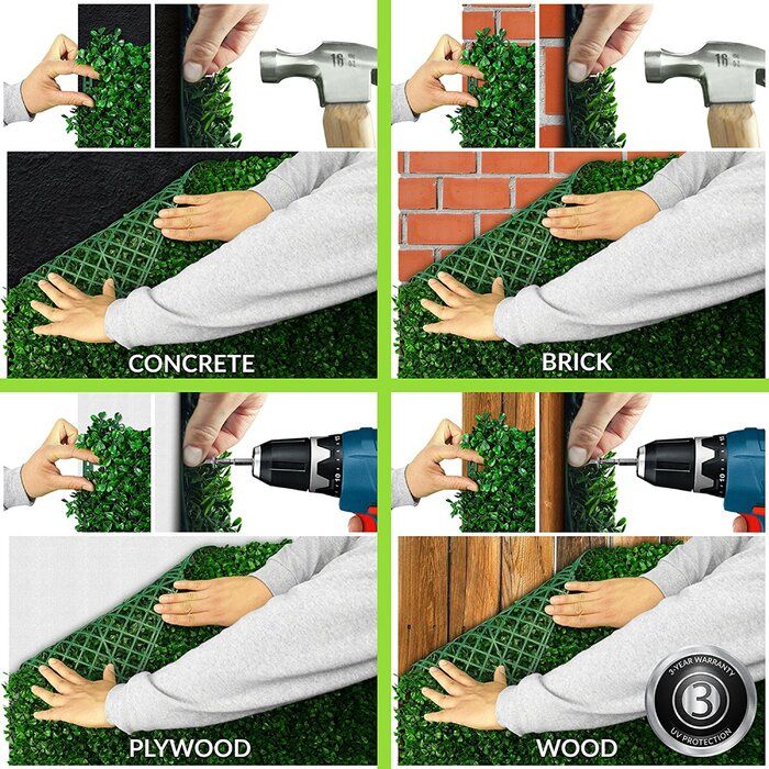 the instructions for how to install artificial grass