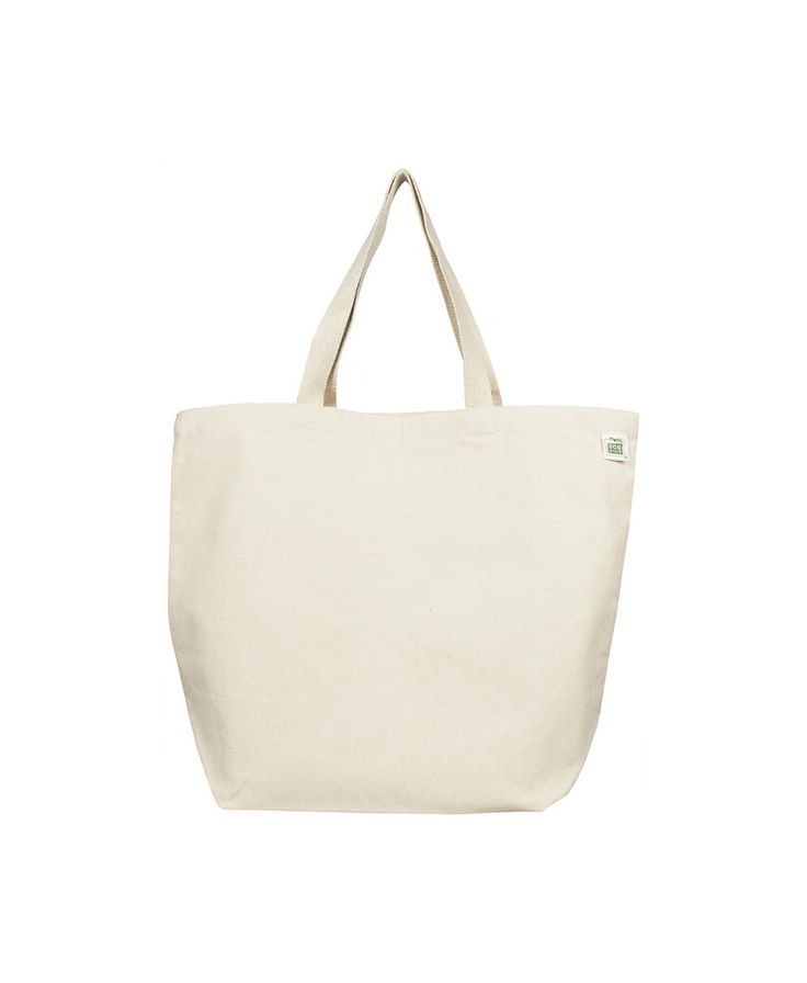 Organic Canvas Tote - Large Gusset – ECOBAGS