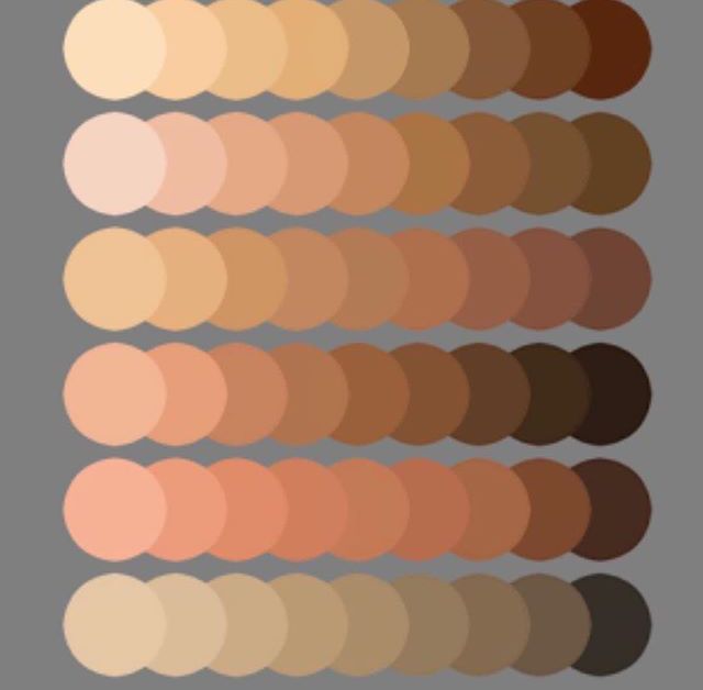 an image of different shades of brown and oranges on a gray background with the same color