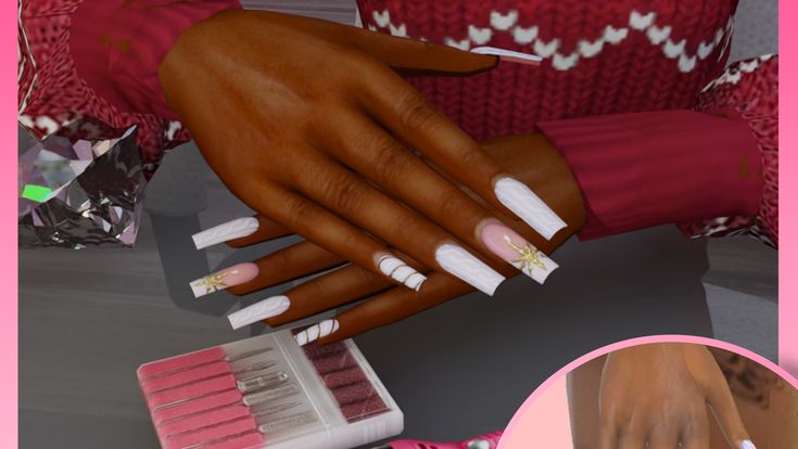 Blend Files Of Previous Nail Sets | Pinkpusay on Patreon Sims 4 Toe Nails Cc, Cc Nails, Sims 4 Nails, Sims 4 Studio, Ingrown Toe Nail, The Sims 4 Packs, Butterfly Nail, Sims 4 Collections, Sims 4 Mods Clothes