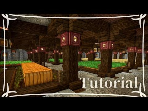 the inside of a minecraft house with lots of wood and stonework on it