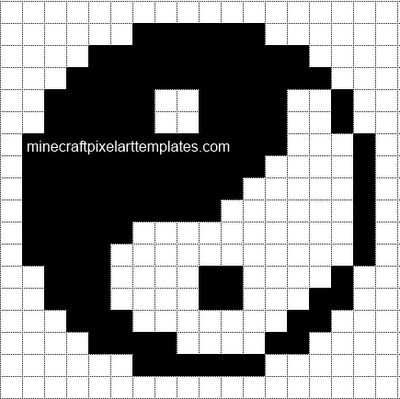 an image of a black and white pixellated pattern with the shape of a skull