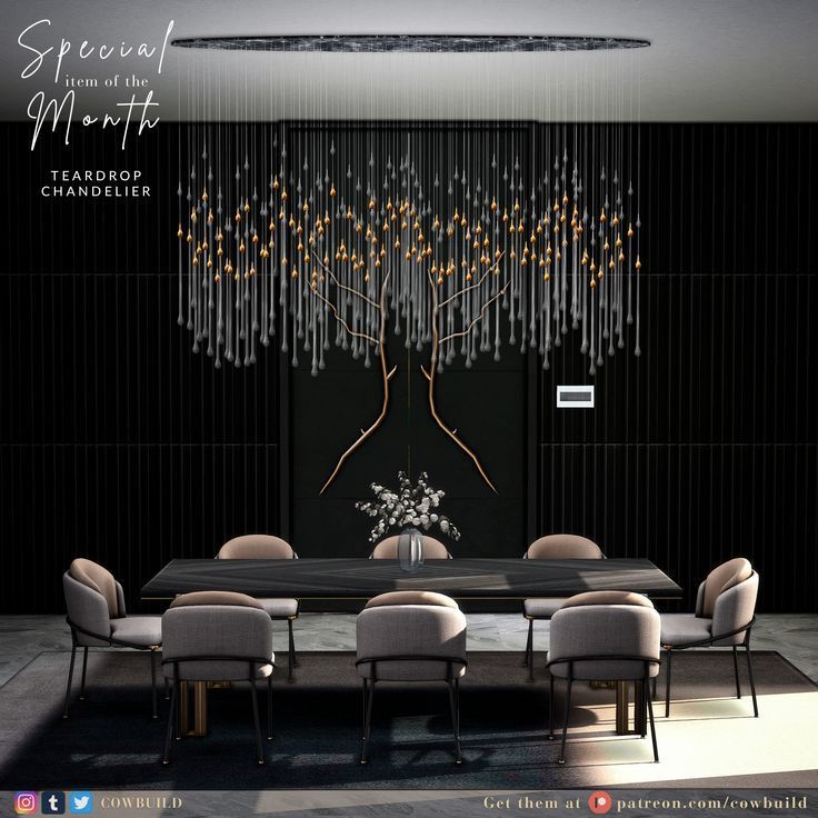 June 2023: Special Item of the Month Living Room Sims 4, Sims 4 Cc Furniture Living Rooms, Teardrop Chandelier, Sims 4 Kitchen, Die Sims 4, Mod Furniture, Sims Ideas, Casas The Sims 4, Sims 4 Cc Furniture