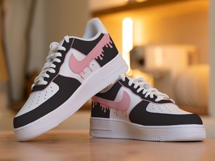 Dominate the streets with these one-of-a-kind Custom Kuromi Nike Air Force 1 Sneaker Melody! Designed for risk-takers like you, these sneakers feature a striking Kuromi design and the iconic Nike Air Force 1 style. Elevate your sneaker game and stand out from the crowd in these bold and adventurous kicks! 🔥 100% genuine, Brand New.👟 Custom sneakers.★Every pair is hand-made and unique.✨Best quality waterproof and scratch-proof paints used.🎉 1000+ satisfied customers across various platforms.🎁 Custom Sneakers With Gum Sole For Streetwear, Custom Low-top Sneakers With Rubber Sole For Streetwear, Nike Air Force 1 High-top With Speckled Midsole, Custom Low-top Sneakers With Abzorb Midsole, Custom Sneakers With Round Toe For Skateboarding, Custom Low-top Skateboarding Sneakers, Custom Mid-top Sneakers With Abzorb Midsole For Streetwear, Custom Low-top Sneakers With White Sole, Custom Sneakers With White Sole For Streetwear