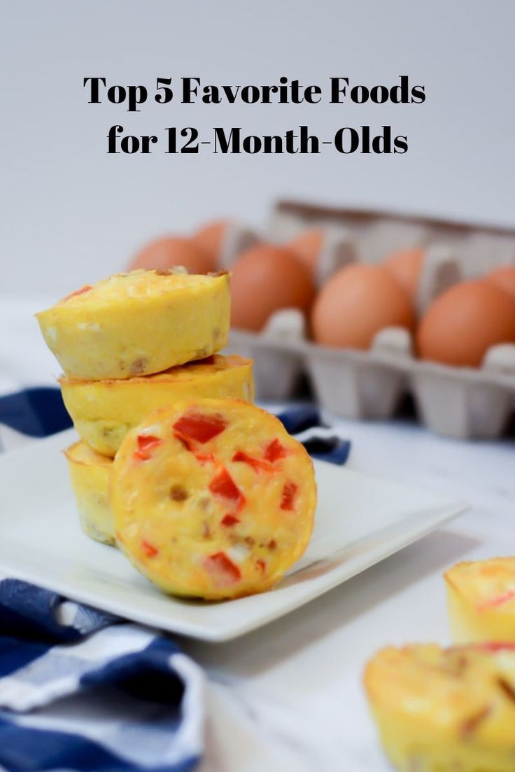 top 5 favorite foods for 12 month olds