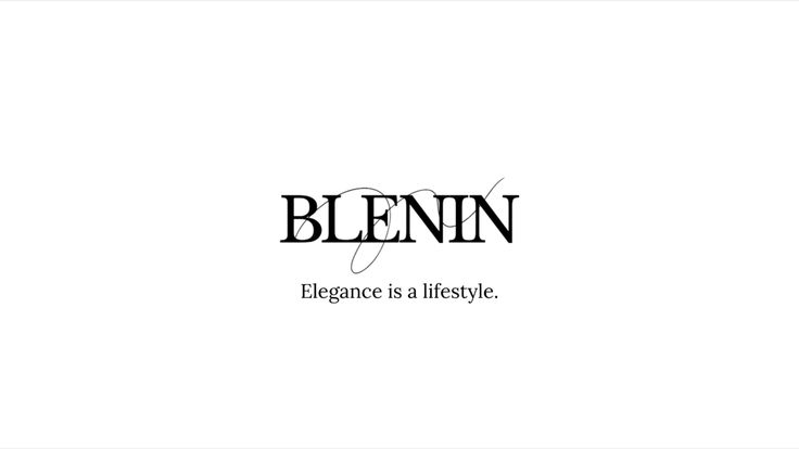 BLENIN | Luxury Clothing Brand