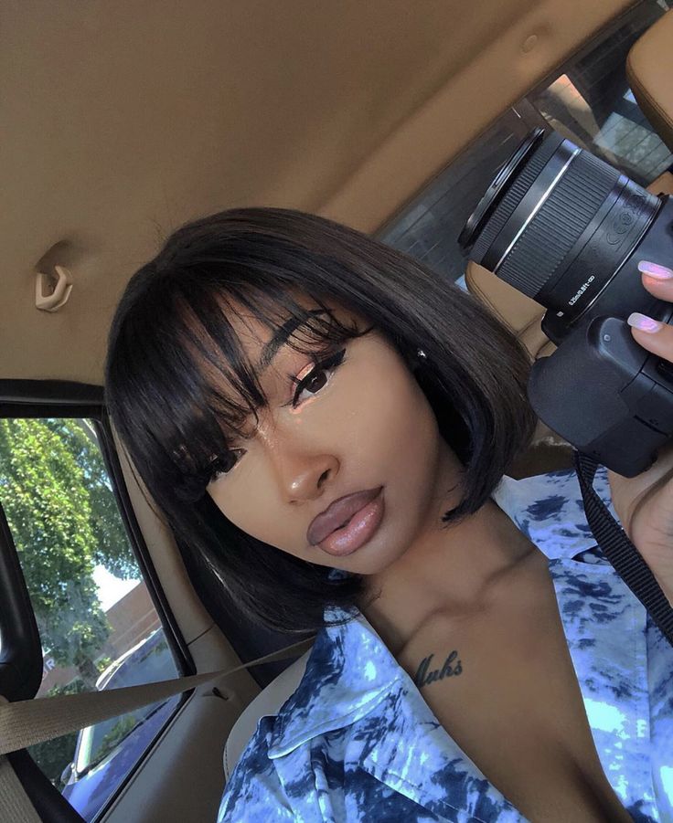 Weak Hair, Hair Wigs For Black Women, Virgin Hair Wigs, Wig With Bangs, Short Bob Wigs, Human Hair Wig, Straight Human Hair, Long Hair Cuts, Wigs With Bangs