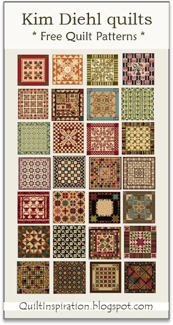 the pattern for kim diehl quilts