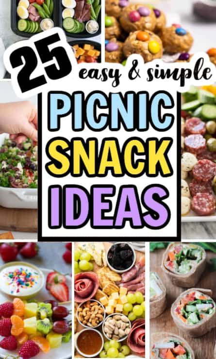 25 easy and simple picnic snack ideas