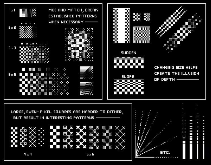 some type of pattern that is black and white