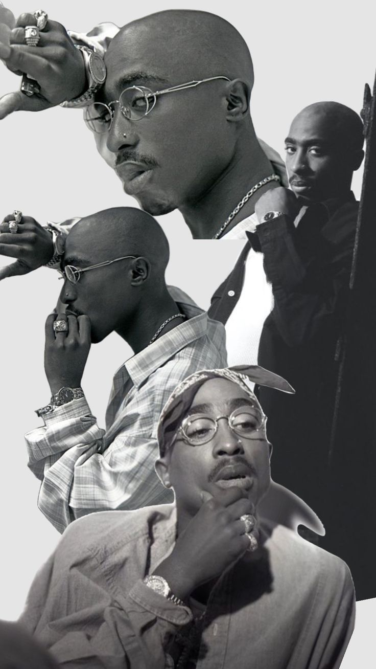 a collage of black men with different facial expressions and hair styles, including one man wearing glasses