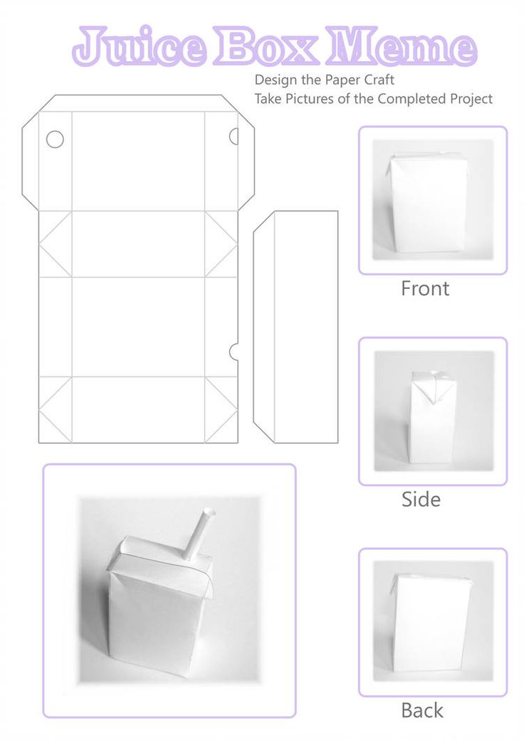 the instructions for how to make a paper box