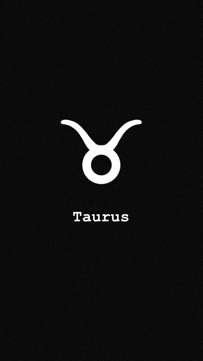 the logo for taurus is shown in black and white