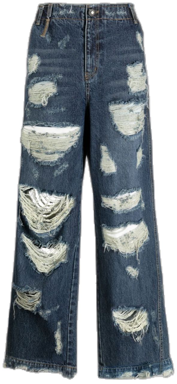 Ader Error, Cotton Jeans, Blue