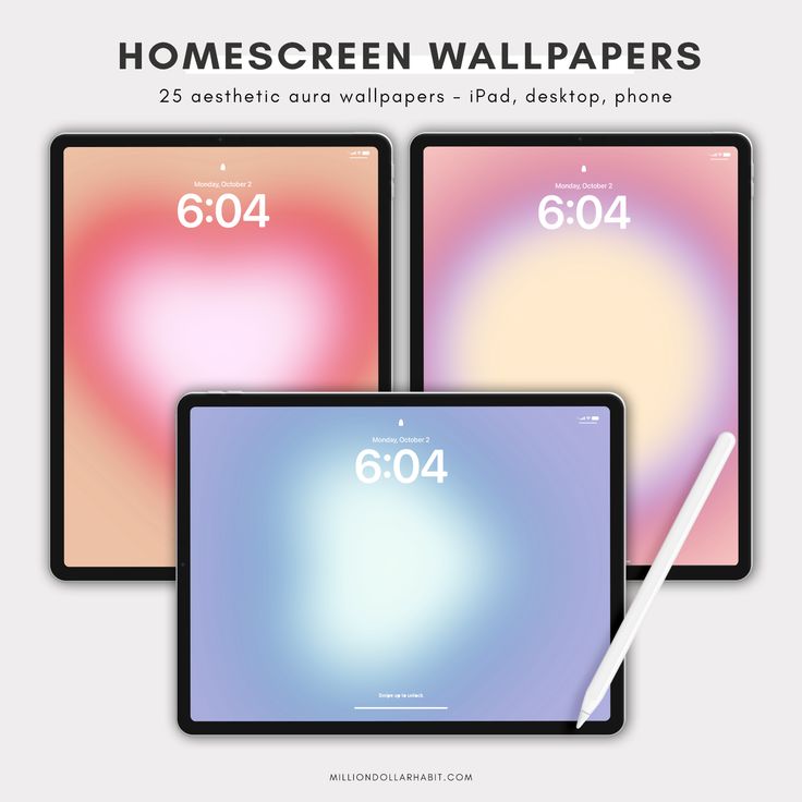 Aura Wallpapers - Million Dollar Habit - Wallpapers Aura Home Screen, High Quality Ipad Wallpaper, Ipad Wallpaper High Quality, Aura Ipad, Wallpapers Gradient, Png Wallpapers, Aesthetic Ipad Wallpaper, Home Screen Wallpapers, Ipad Desktop