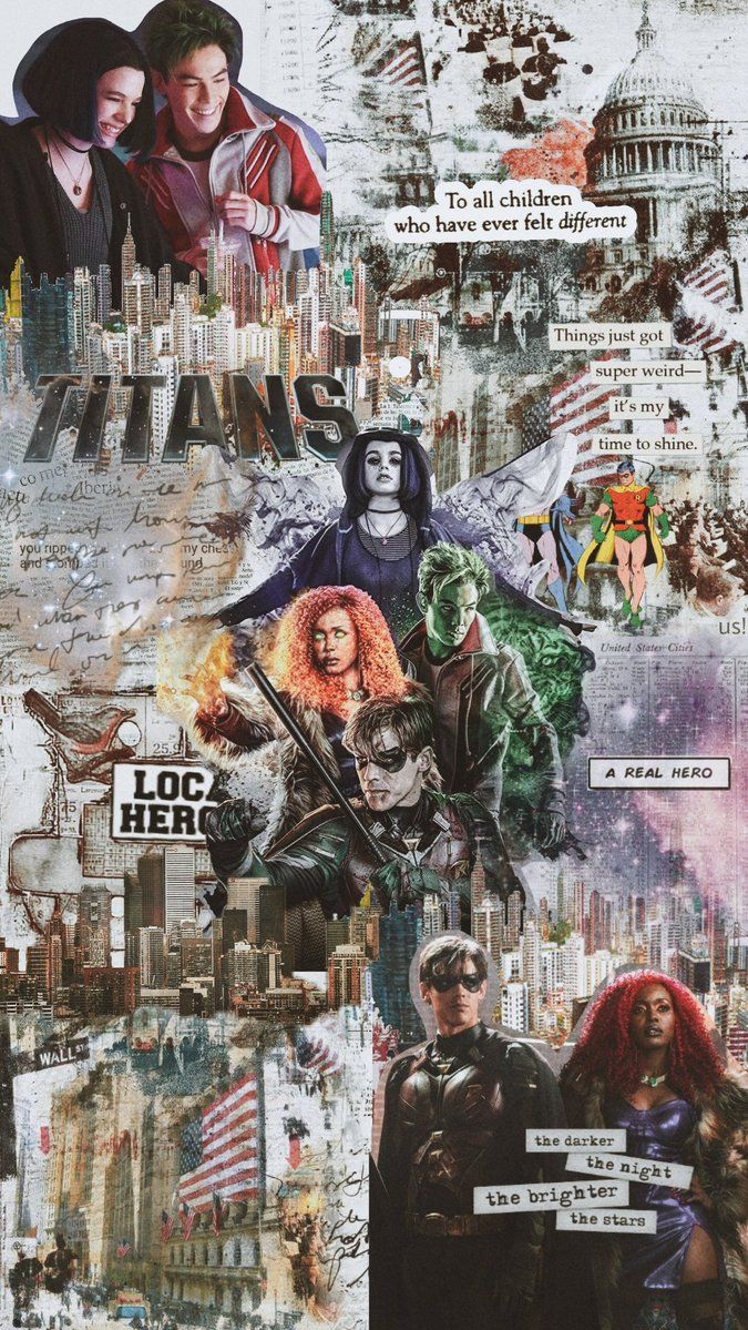 collage of comic characters and their names