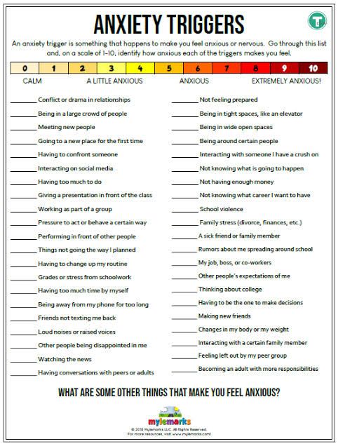 Triggers Worksheet, Diy College, Counseling Worksheets, Mental Health Activities, School Social Work, Mental Health Therapy, Mental Health Counseling, Activities For Teens, Counseling Activities