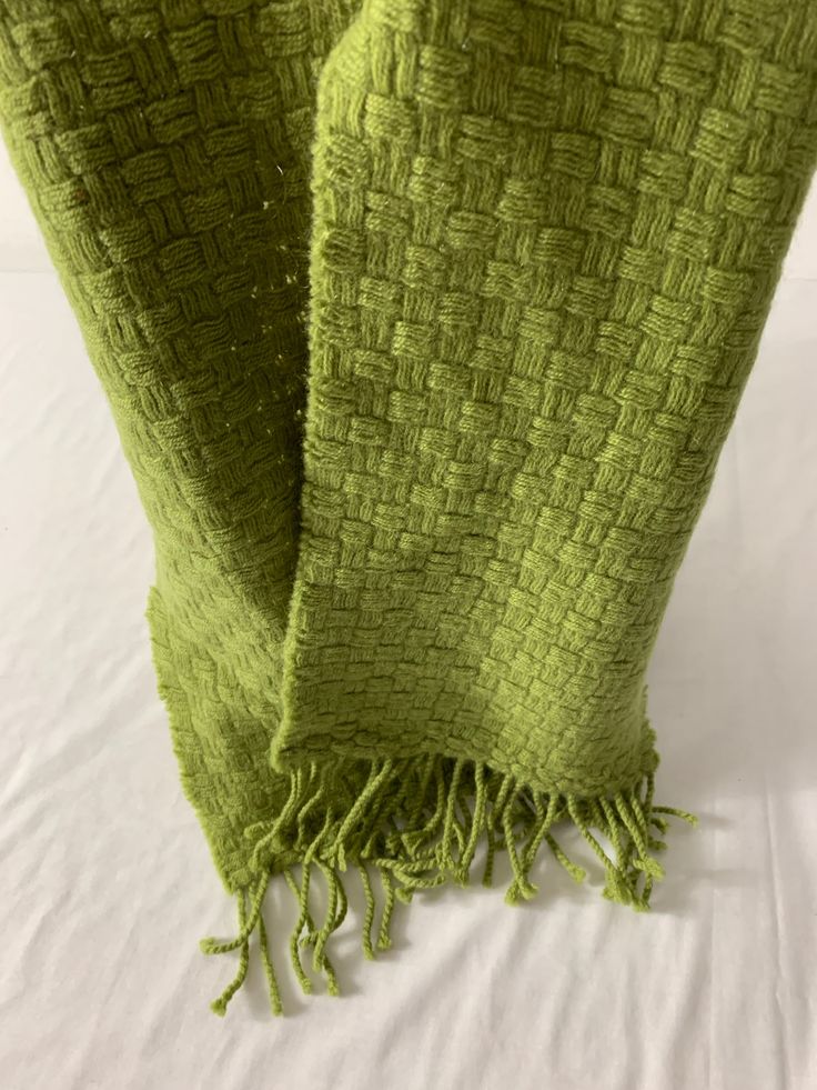 Green Super Soft Scarf Material is super soft and lighter weight Color: green bag 9n JN Scarf Material, Green Bag, Throw Blanket, Green, Color