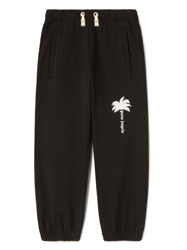 The Palm Sweatpant from Palm AngelsComposition: 100% Cotton Dress With Jean Jacket, Teen Boy Outfits, Angels Logo, Dolce And Gabbana Kids, Boys Bottoms, Palm Tree Print, Kenzo Kids, Kids Jordans, Boys Accessories