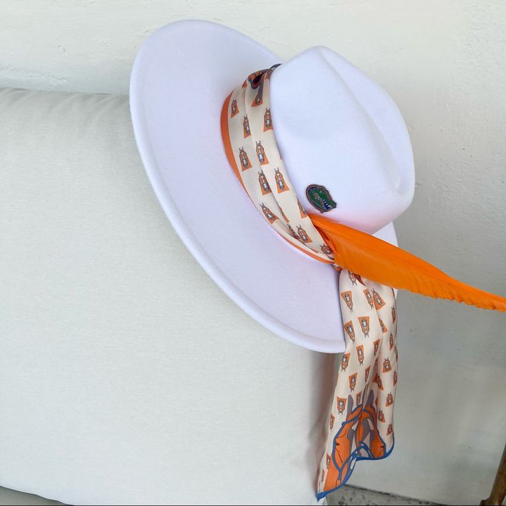 This Fedora Style Hat Is Adjustable And Fits Most. Cotton/Poly Blend Hat With Flat Brim Stiff Dent And Pinch Fedora Shape Brim Measures 7.5 Cm / 3.74” Crown Measures 11 Cm / 4.33" Tall 56-58cm Adjustable Band White Brimmed Fedora For Kentucky Derby, White Fedora For Kentucky Derby, White Fedora Panama Hat For Kentucky Derby, White Fedora Hat For Kentucky Derby, White Flat Brim Panama Hat For Kentucky Derby, Chic Adjustable White Hat Band, Chic White Adjustable Hat Bands, White Panama Hat With Short Brim For Spring, White Flat Brim Panama Hat For Spring