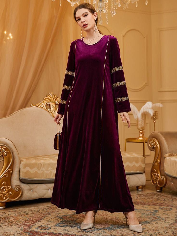 Velvet Dress Designs Pakistani, Dress Design Pakistani, Ramadan Collection, Stylish Maxi Dress, Frock Fashion, Velvet Dress Designs, Polka Dot Maxi Dresses, Velvet Suit, Velvet Dresses