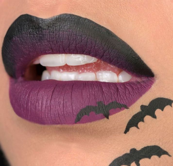 Halloween Makeup Lips, Evil Fairy Costume, Witch Lips, Gothic Feminine, Halloween Lip Makeup, Halloween Lipstick, Makeup Witch, Halloween Maquillaje, Makeup Paint