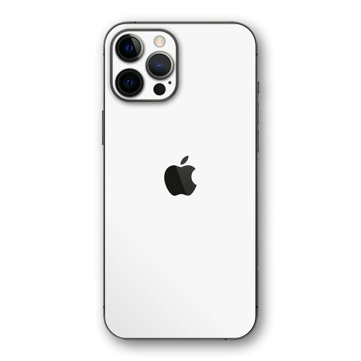 an iphone 11 with the camera facing up and showing the back cover, on a white background