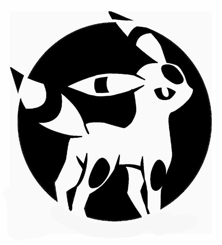 a black and white drawing of a deer in the middle of a circle with an arrow on it's head