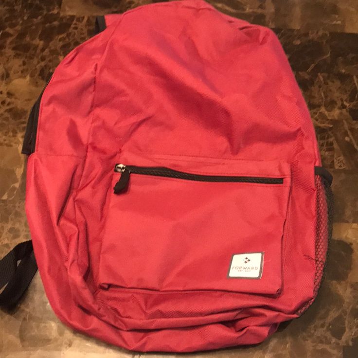 New With Tags Maroon Backpack. Never Used. Perfect Condition 17inches. Great For A Back To School Backpack. Red Backpack For School, Red School Backpack Softback, Red Softback School Backpack, Red Softback Travel Backpack, Red Backpack For Daily Use And Back To School, Red Backpack With Adjustable Strap For Back To School, Red Backpack With Adjustable Strap For Outdoor, Red Backpack With Adjustable Strap For Outdoor Activities, Red Softback Backpack With Adjustable Strap