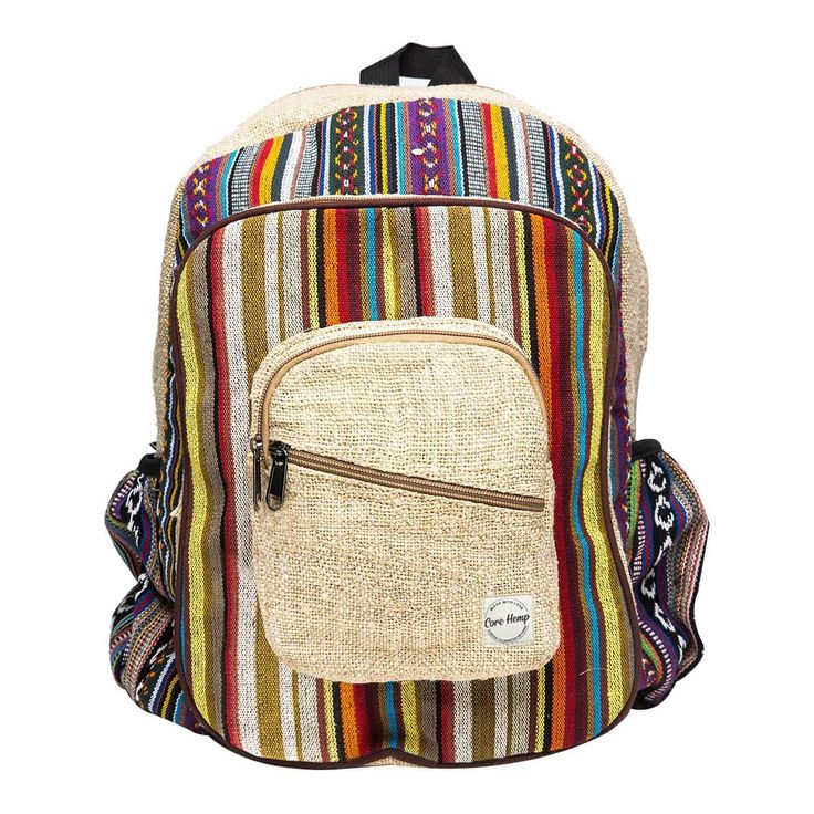 Backpack Aesthetic, Hemp Backpack, Boho Backpack, Hemp Bag, Basic Essentials, New Haven Ct, Fashion Aesthetics, New Haven, School Backpack