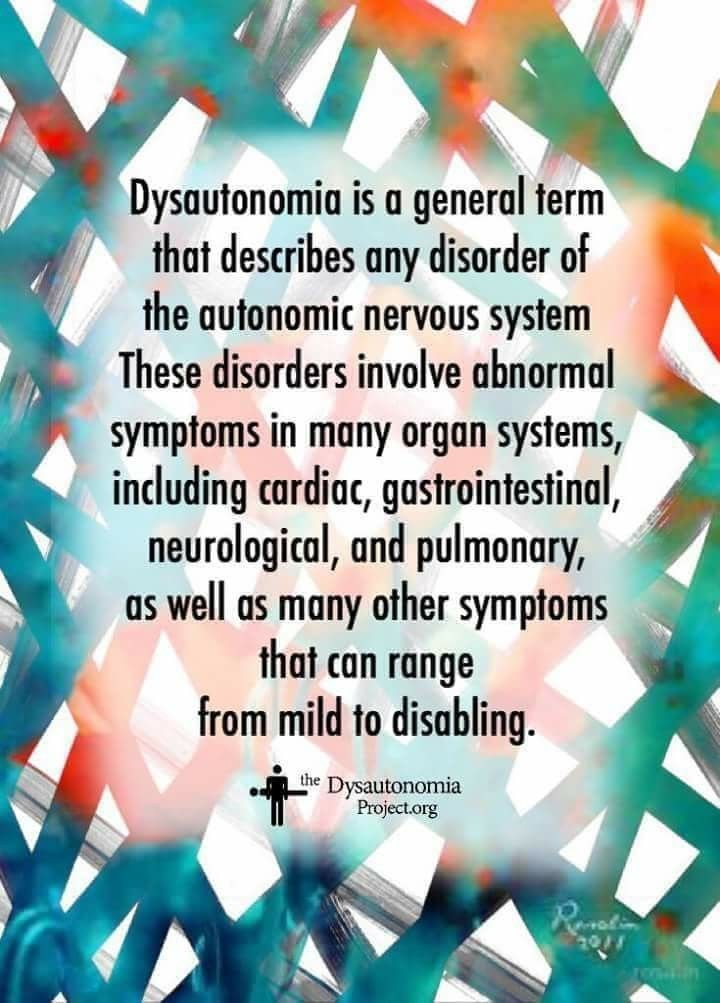 Autonomic Nervous System Dysfunction, Myofascial Pain Syndrome, Dysautonomia Awareness, Essential Tremors, Dysautonomia Pots, Crps Awareness, Mast Cell Activation Syndrome, Invisible Disease, Autonomic Nervous System