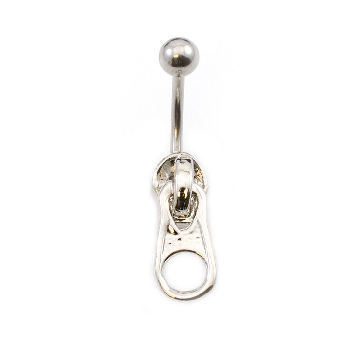 Navel Ring with Zipper Design 14g Description Navel Ring with Zipper Design 14g Measurement: 14g (1.6 mm), 10 mm length shaft, 5mm top ball  Show your love for fashion and clothe wearing this unique belly ring Shipping and Returns We are a U.S. based seller and all of our products are shipped from the United States.  You can return any product within 30 days from purchase date. We Care And Will Reply Within 24-48 Hrs! Belly Button Piercing Zipper, Belly Button Piercing Outfits, Nana Banana, Unique Belly Rings, Cute Belly Rings, Bellybutton Piercings, Belly Button Piercing Jewelry, Pregnancy Belly Rings, Belly Piercing Jewelry