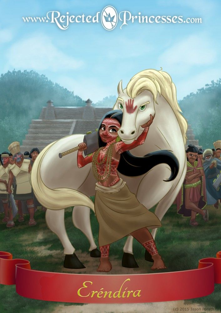 an animated image of a man riding on the back of a white horse in front of a crowd