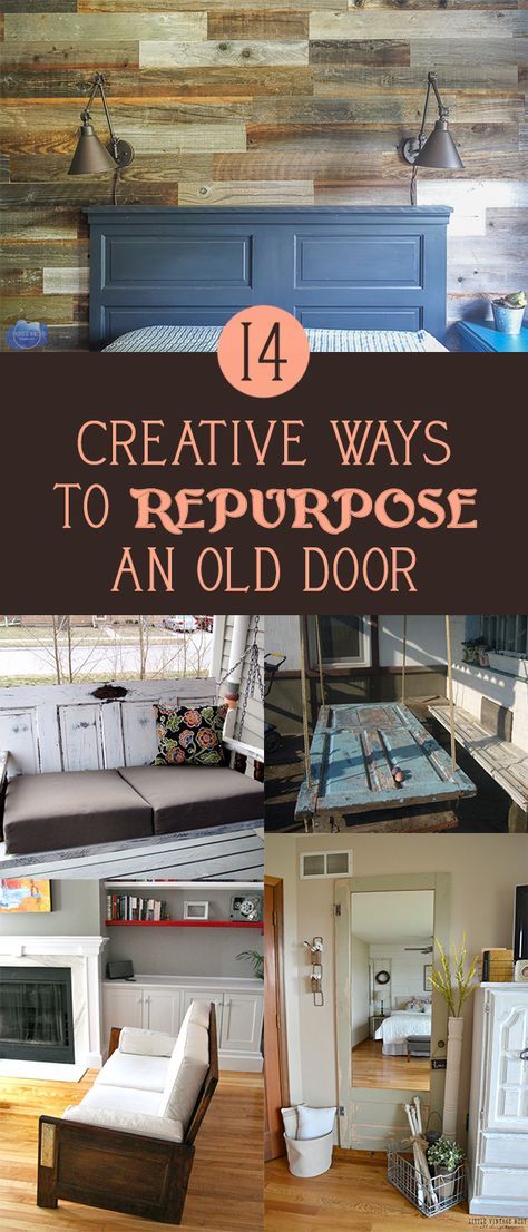 the top ten creative ways to repurpose an old door