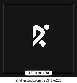 the letter p is inscribed in white on a black background with a square frame for text