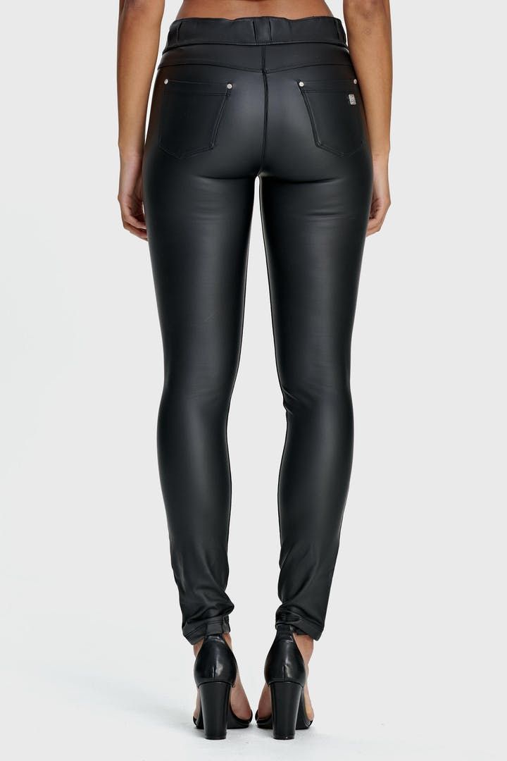 N.O.W® Faux Leather - High Waisted - Full Length - Black Light Flare, Stylish Pants, High Waist Fashion, L And Light, Beyonce Knowles, Indigo Dye, New Style, Fashion Pants, Leather Pants