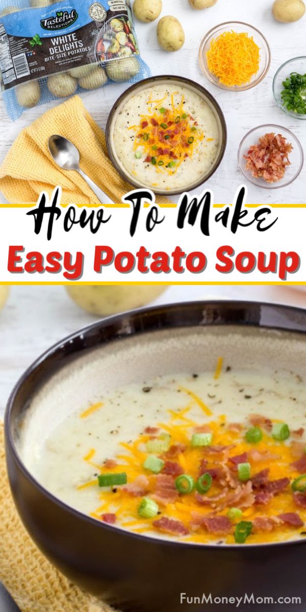 how to make easy potato soup