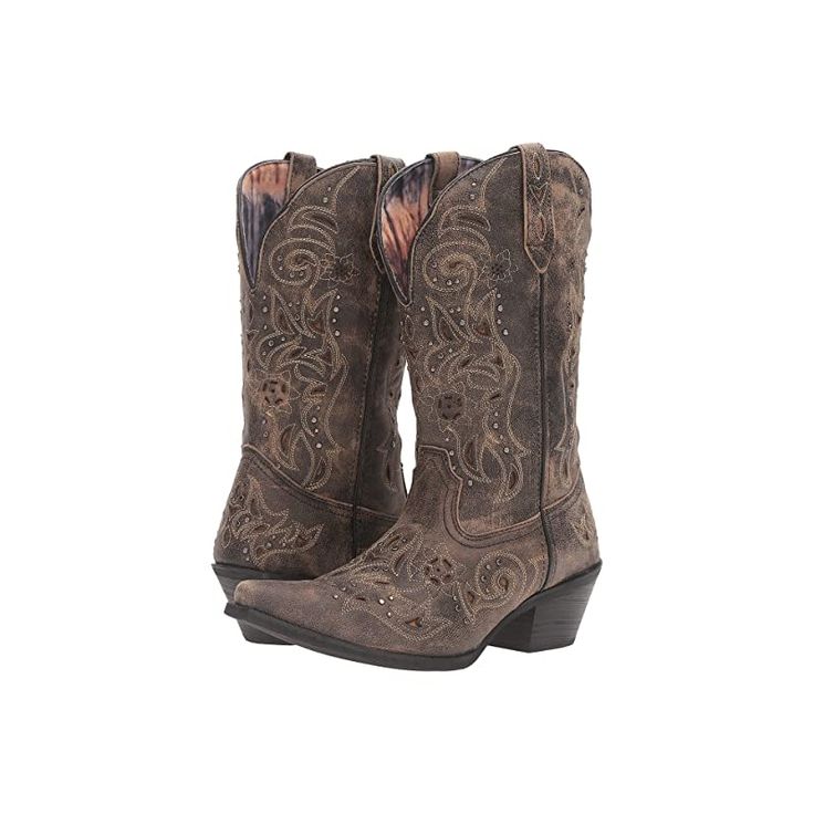 Laredo Vanessa | Zappos.com Western Snip Toe Boots With Studs, Western Snip Toe Studded Boots, Western Style Studded Snip Toe Boots, Western Style Snip Toe Boots With Studs, Western Boots With Rhinestone Rivets For Winter, Western Winter Boots With Rhinestone Rivets, Western Pointed Toe Boots With Rhinestone Rivets, Western Boots With Silver Studs For Fall, Western Boots With Rhinestone Rivets For Fall