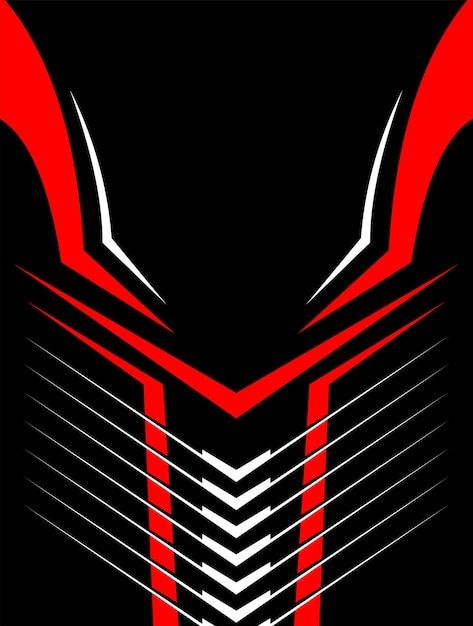 an abstract red and black background with lines