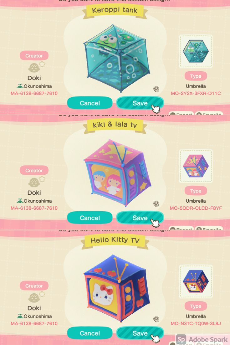 an info sheet showing the different types of kites