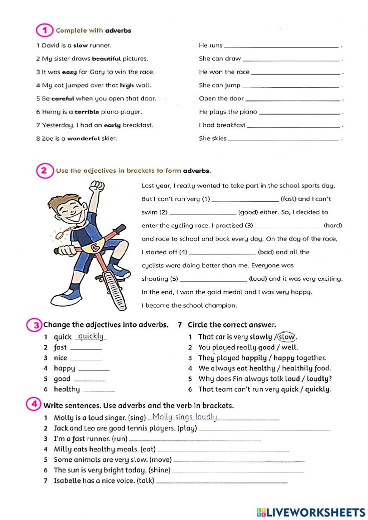 the worksheet is filled with instructions for students to learn how to use them