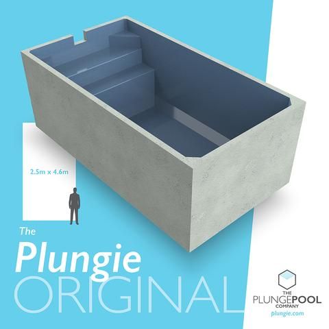 the plungie original is designed to look like an open box